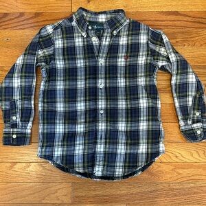 Ralph Lauren 100% cotton Plaid Button-down